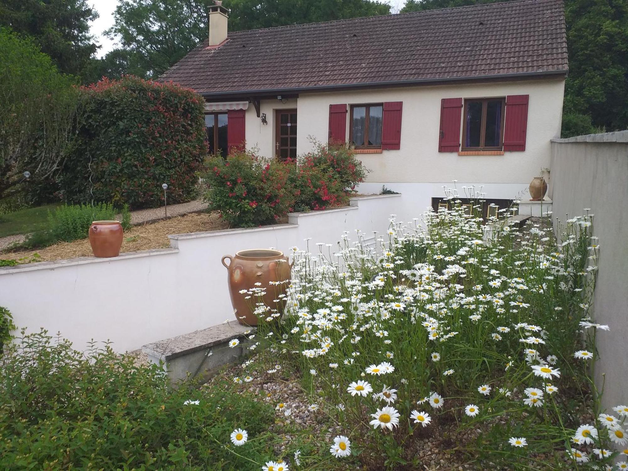 La Griotterie Villa Saint-Amand-en-Puisaye Eksteriør billede
